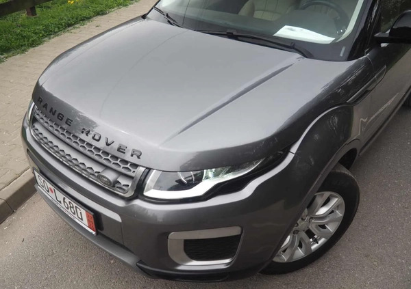 Land Rover Range Rover Evoque cena 73900 przebieg: 150410, rok produkcji 2016 z Strzelno małe 781